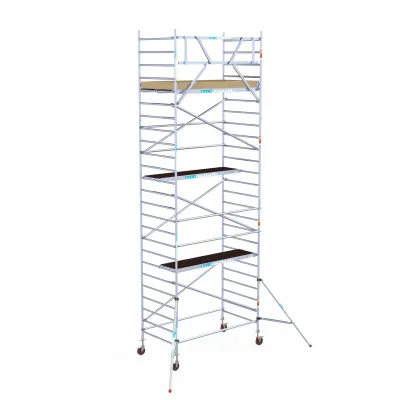 Rusztowanie jezdne elewacyjne - 135 cm x 250 cm x 8,2 m - Euroscaffold