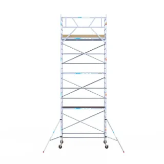 Rusztowanie jezdne elewacyjne - 135 cm x 250 cm x 8,2 m - Euroscaffold