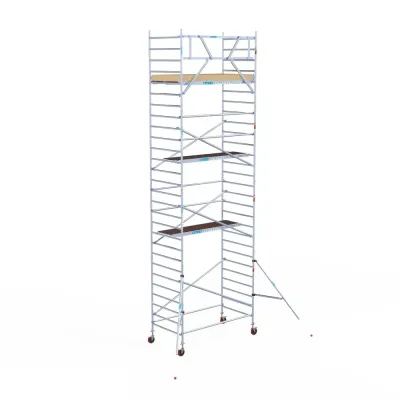 Rusztowanie jezdne Euroscaffold Basic- 135 cm x 250 cm x 9,2 m