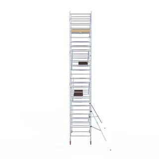Rusztowanie jezdne Euroscaffold Basic- 135 cm x 250 cm x 9,2 m