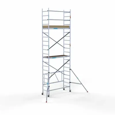 Rusztowanie aluminiowe jezdne Combi - 75 cm x 190 cm x 6,5 m