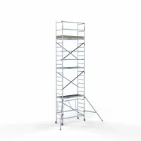 Rusztowanie aluminiowe jezdne Combi - 75 cm x 190 cm x 7,5 m