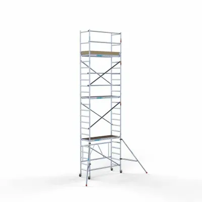 Rusztowanie aluminiowe jezdne Combi - 75 cm x 190 cm x 7,5 m
