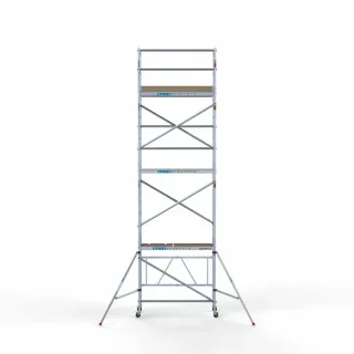 Mobile aluminum scaffold Combi - 75 cm x 190 cm x 7.5 m
