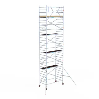 Rusztowanie 135 cm x 250 cm - wysokość robocza 10,2 m + przyczepa