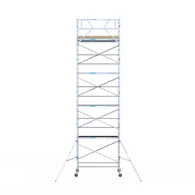 Rusztowanie 135 cm x 250 cm - wysokość robocza 10,2 m + przyczepa
