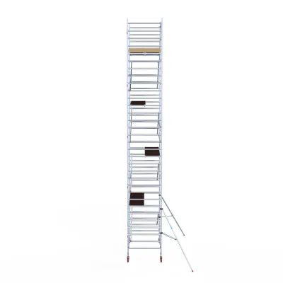 Rusztowanie 135 cm x 250 cm - wysokość robocza 10,2 m + przyczepa