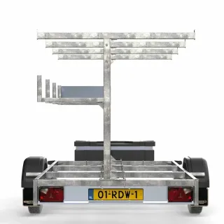 Scaffolding transport trailer - scaffolding width 190 cm | 250 cm