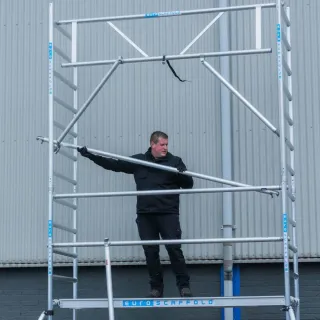 Euroscaffold Basic Scaffolding 135 cm x 250 cm - working height 10.2 m