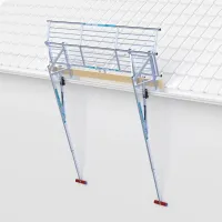 Zabezpieczenie krawędzi dachu spadzistego - SGS - 3 m - komplet