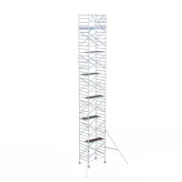 Rusztowanie Euroscaffold Original 135 cm x 190 cm - wysokość robocza 14,2 m