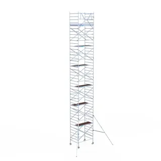 Rusztowanie Euroscaffold Original 135 cm x 190 cm - wysokość robocza 14,2 m