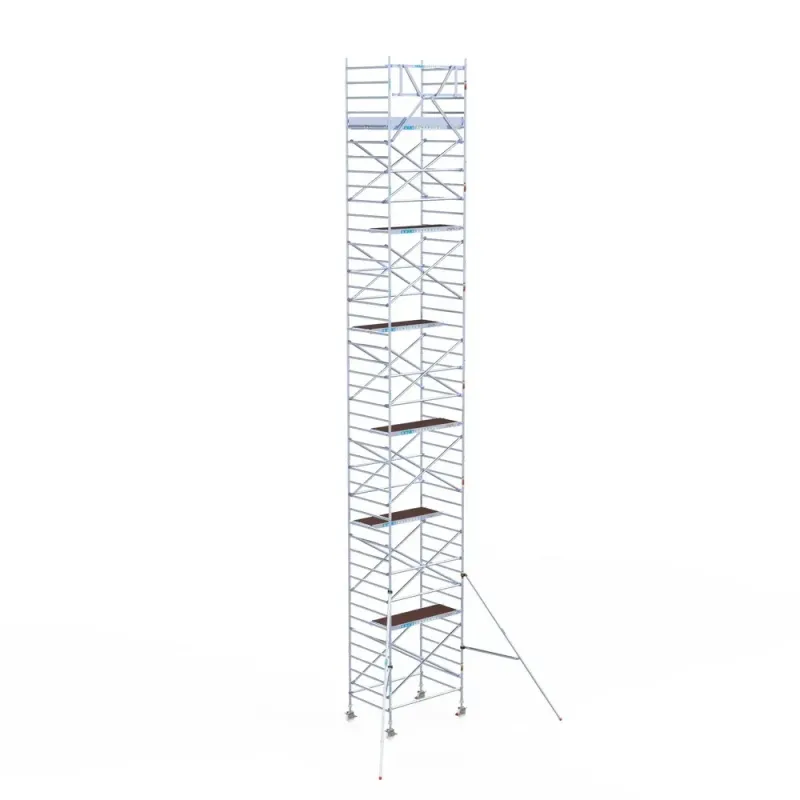Rusztowanie Euroscaffold Original 135 cm x 190 cm - wysokość robocza 14,2 m