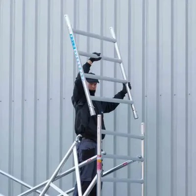 Scaffolding Euroscaffold Original 135 cm x 190 cm - working height 14.2 m