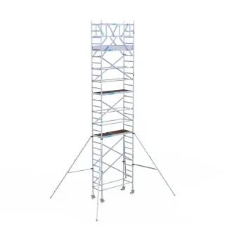 Rusztowanie Euroscaffold Original 75 cm x 190 cm - wysokość robocza 9,2 m