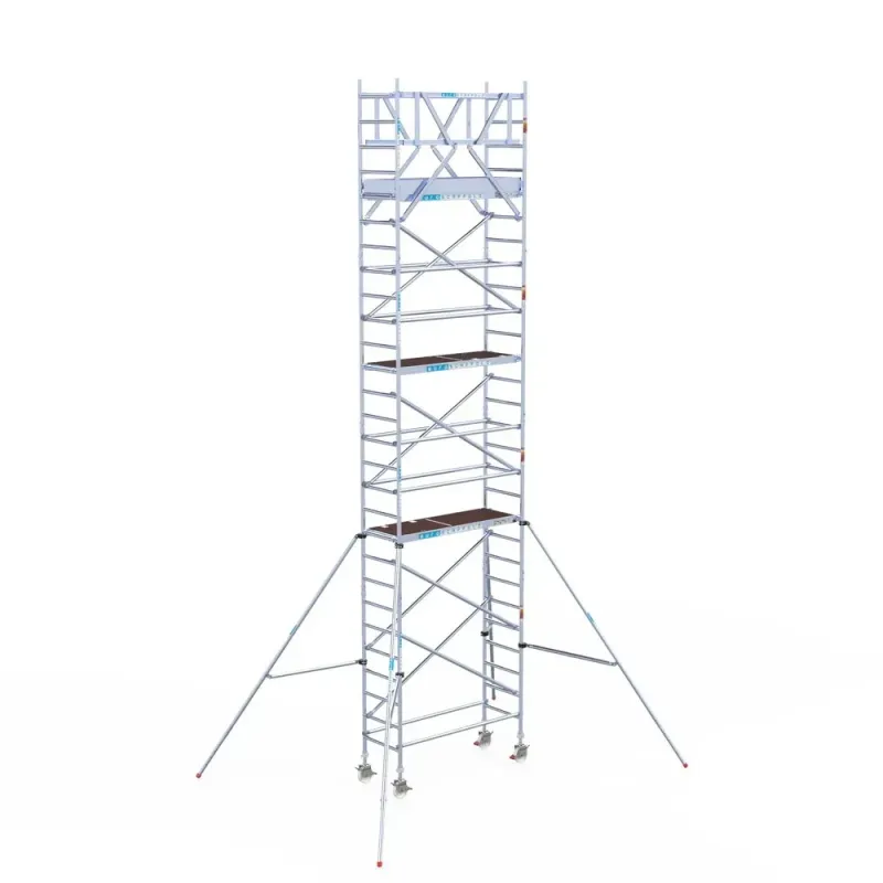 Rusztowanie Euroscaffold Original 75 cm x 190 cm - wysokość robocza 9,2 m