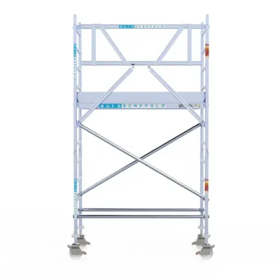 Mobile scaffold Basic - 75 cm x 190 cm x 4.2 m - Euroscaffold