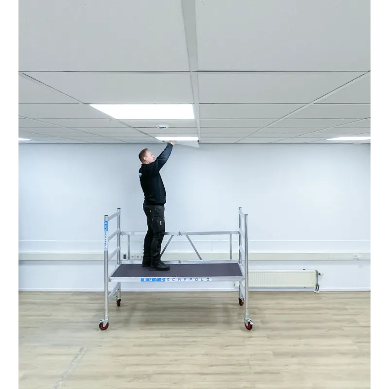 Euroscaffold EVO mobile scaffold – 75 cm x 190 cm x 260 cm